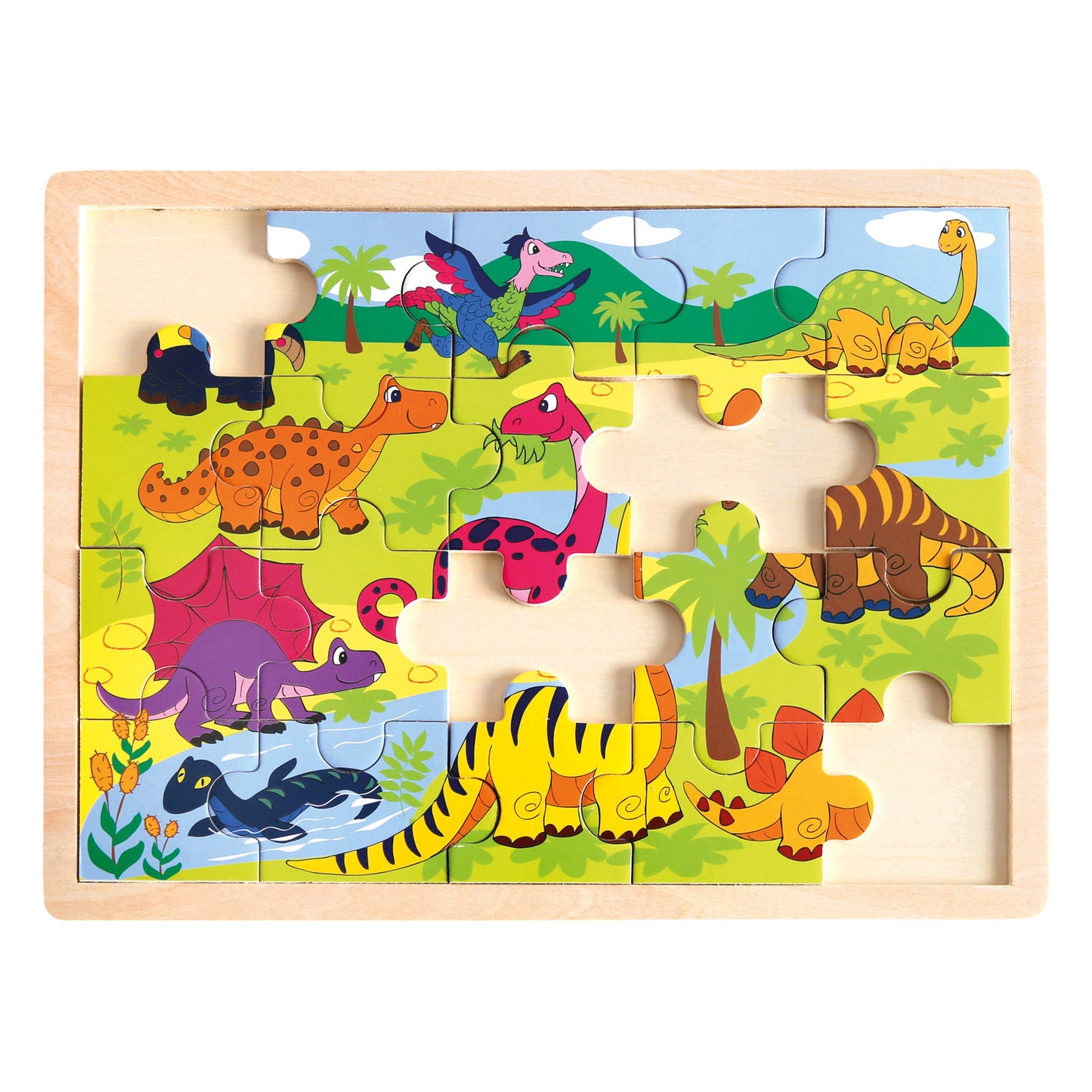 Puzzle, Dinosaurier