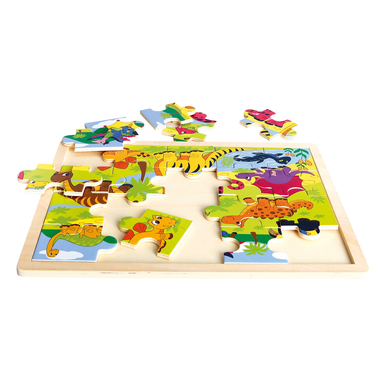 Puzzle, Dinosaurier