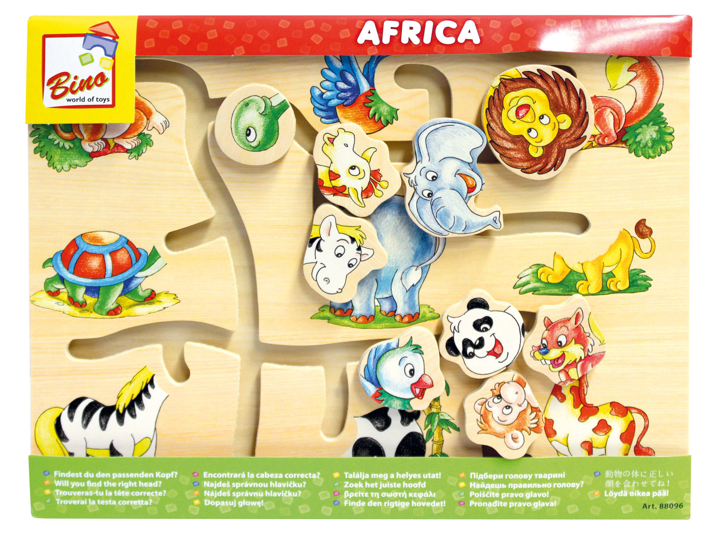 Find the correct match Africa
