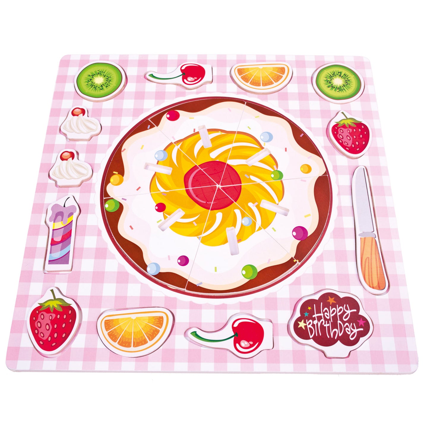 Puzzle - fruit cake