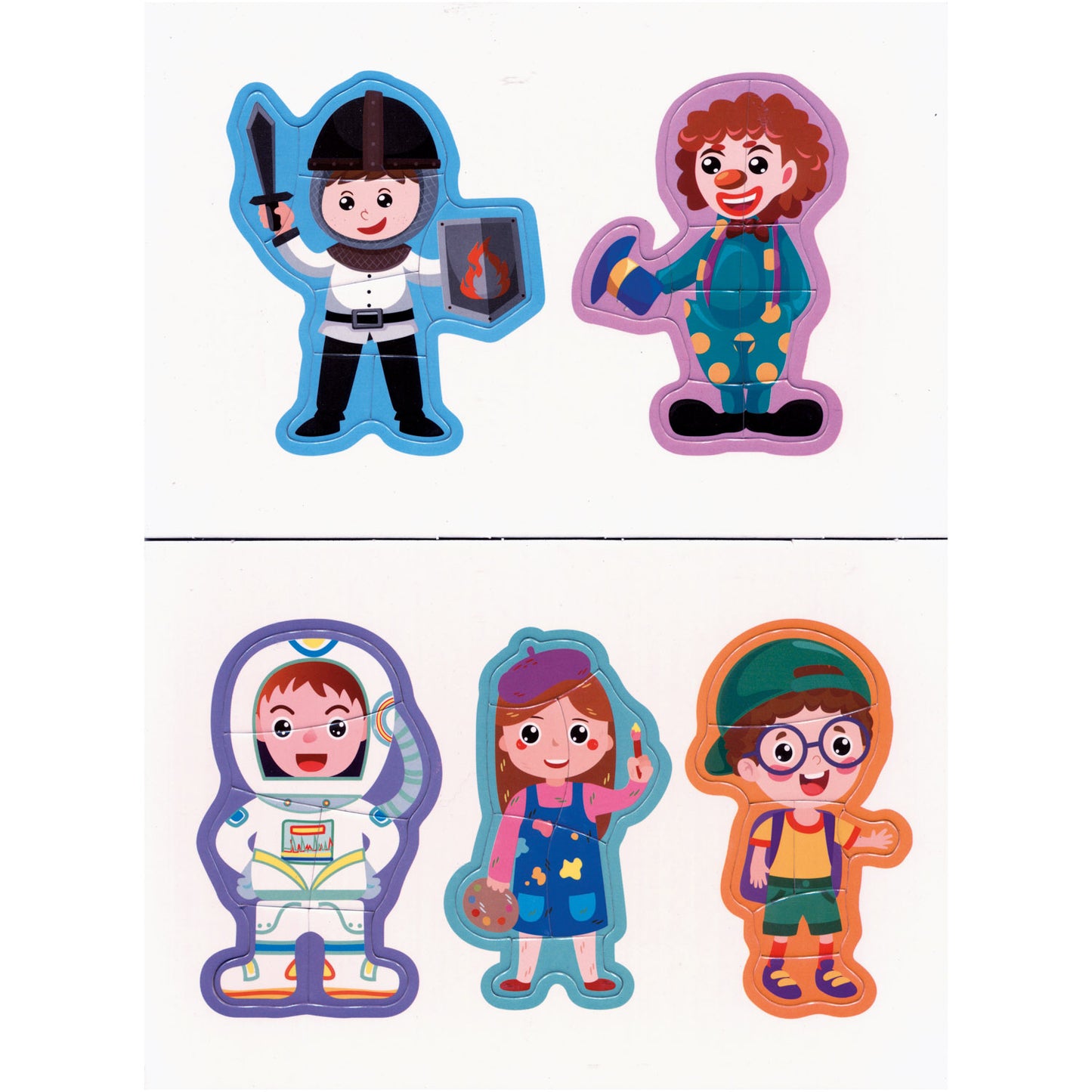 Magnetic Puzzle, Figures