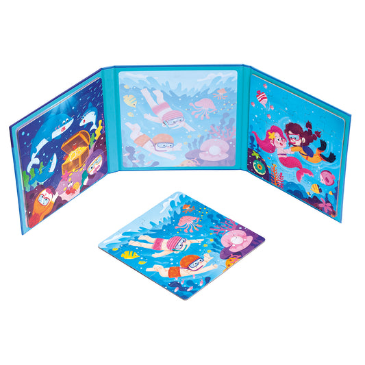 Magnetic puzzle 3in1, sea