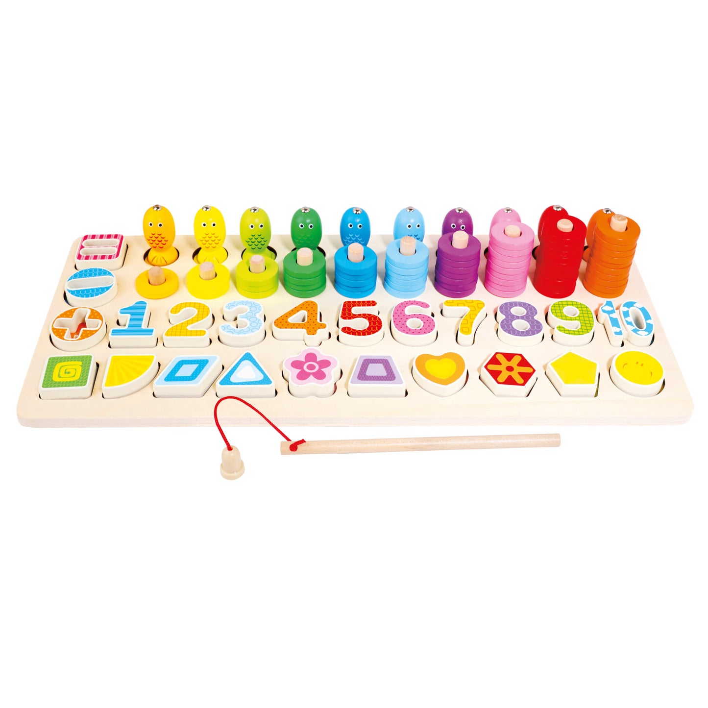 Children's wooden educational game