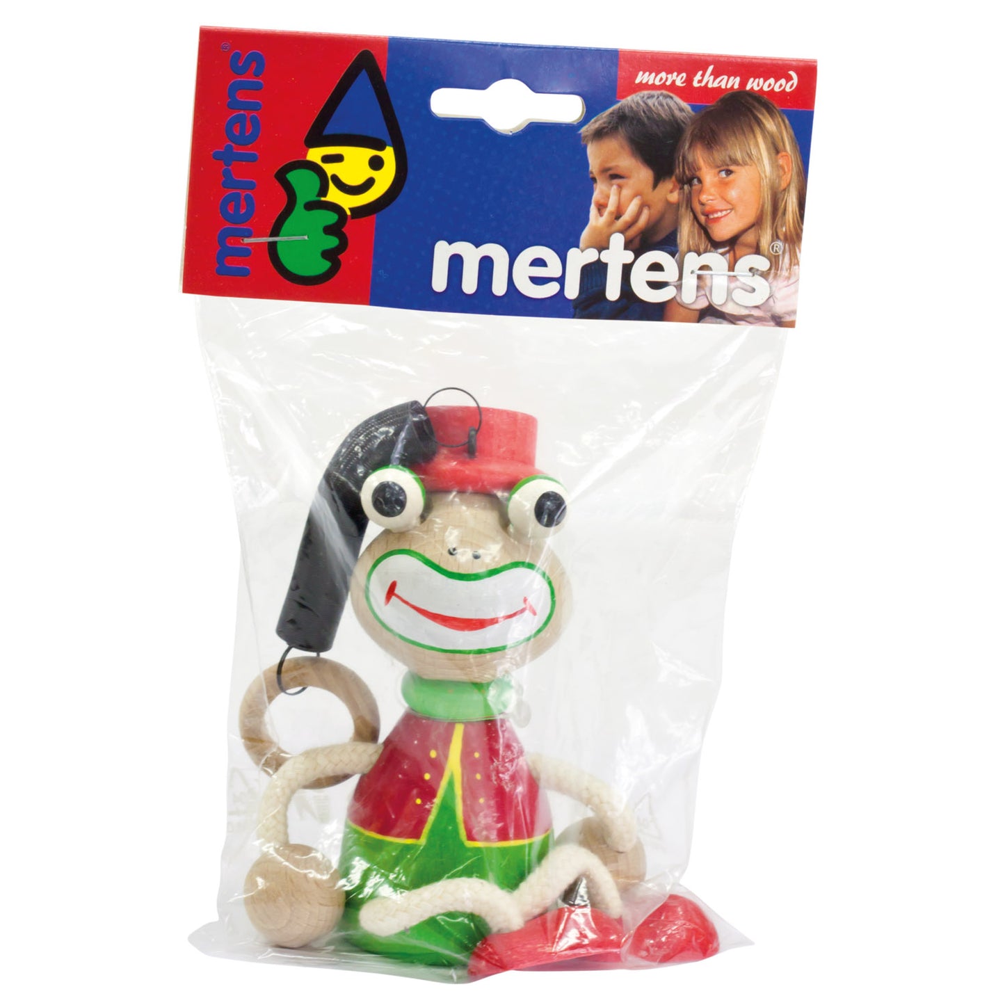 Frosch mit Feder