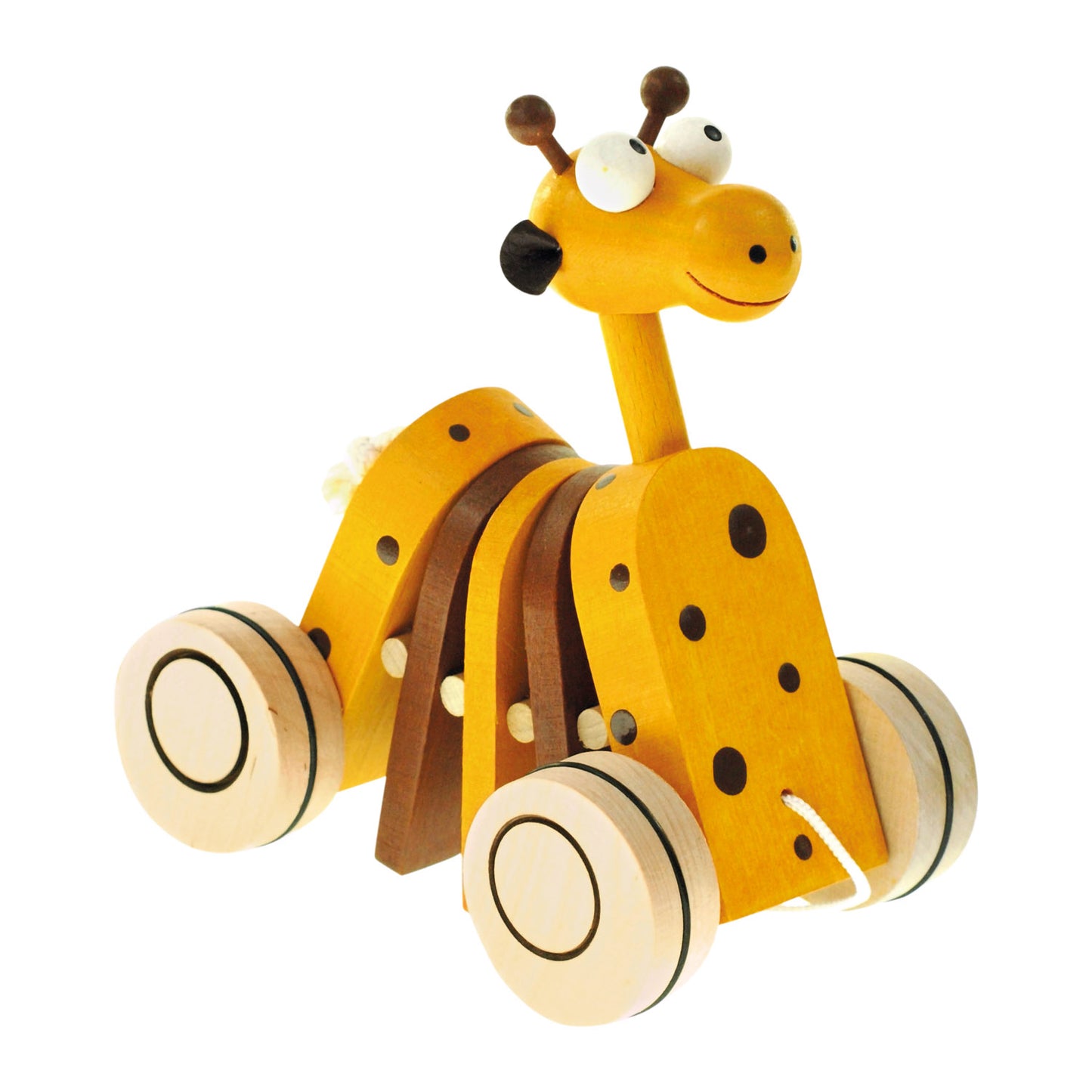 Pull along giraffe