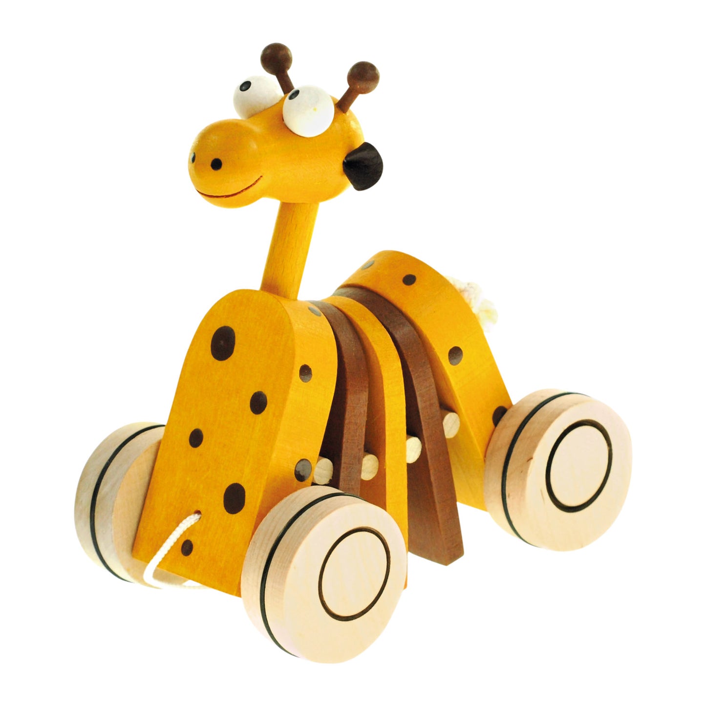 Pull along giraffe